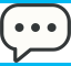 Generate  Prosta minimalistyczna ikonka ust lub dymku mowy dla zajec logopedycznych  in a modern vector art style with a flat design aesthetic