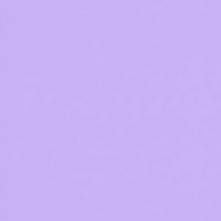 Pastel lavender purple solid color background uniform flat color no texture no gradient square format
