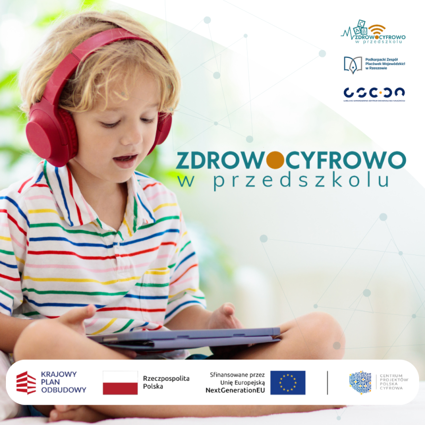 Projekt pn: „Zdrowo-cyfrowo w przedszkolu"