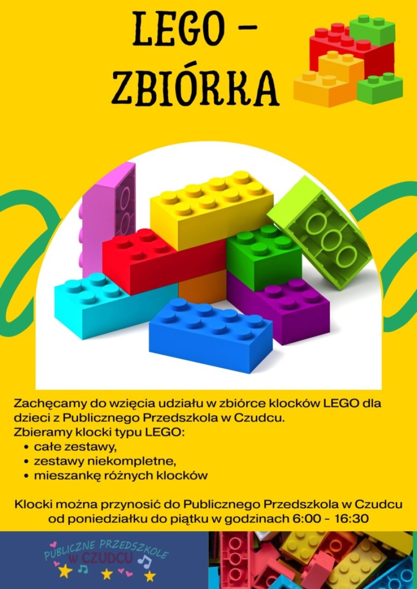 Zbiórka klocków LEGO