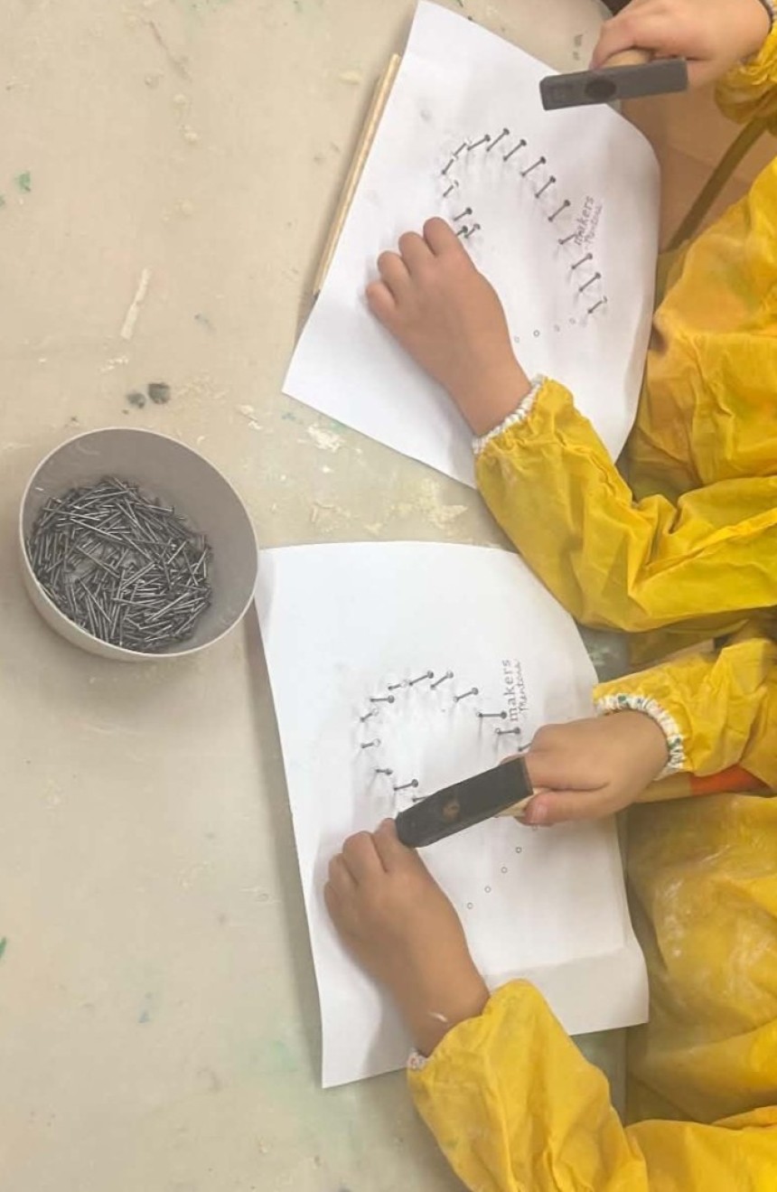 Warsztaty majsterkowania- Fundacja AS KIER gr. 3,7,8