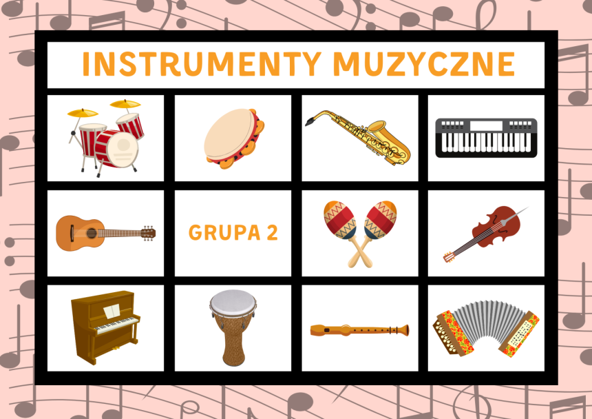 Gramy na instrumentach gr. 2