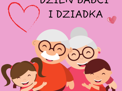 Pink and White Creative Illustration Grandparents Day Event Celebration Instagram Post 1