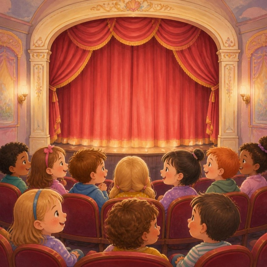 Wyjazd do teatru gr. 3,5,6,7,8