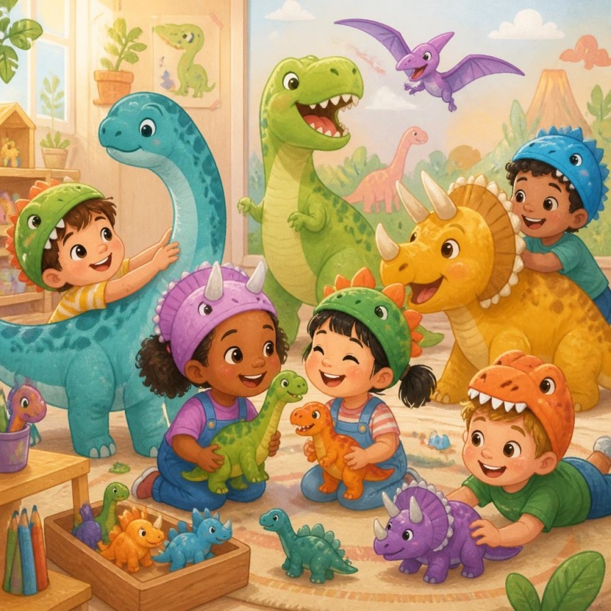 Dzień Dinozaura gr. 3 i 5