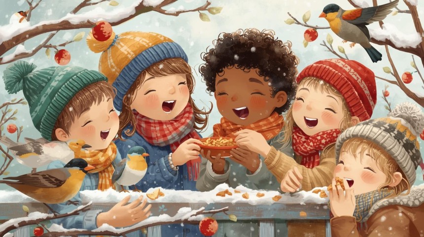 Dokarmianie ptaków gr. 7