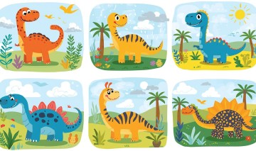 dzien dinozaura grafika