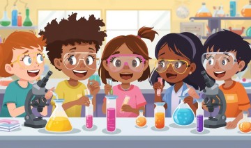 eksperymenty laboratorium dzieci