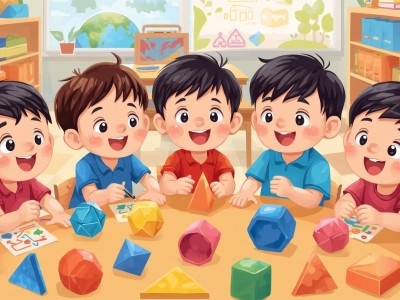 figury geometryczne dzieci w przedszkolu