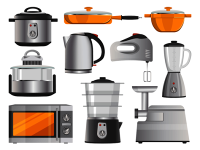 pngtree kitchen electric appliances and modern supplies png image 5850562