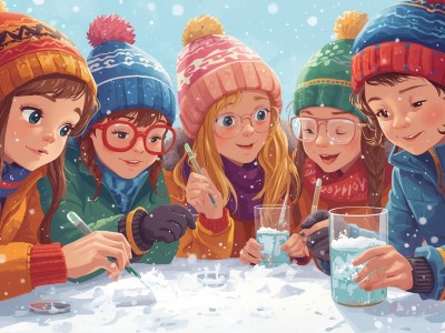 zrob grafike dzieci zimowe eksperymenty ze sniegiem